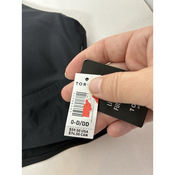 New!!‎ Torrid Wire Free Lightly Lined Full Coverage Bra Sz L/DD Black - Picture 3 of 5